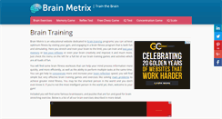 Desktop Screenshot of brainmetrix.com