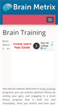 Mobile Screenshot of brainmetrix.com